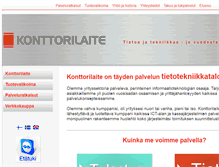 Tablet Screenshot of konttorilaite.com